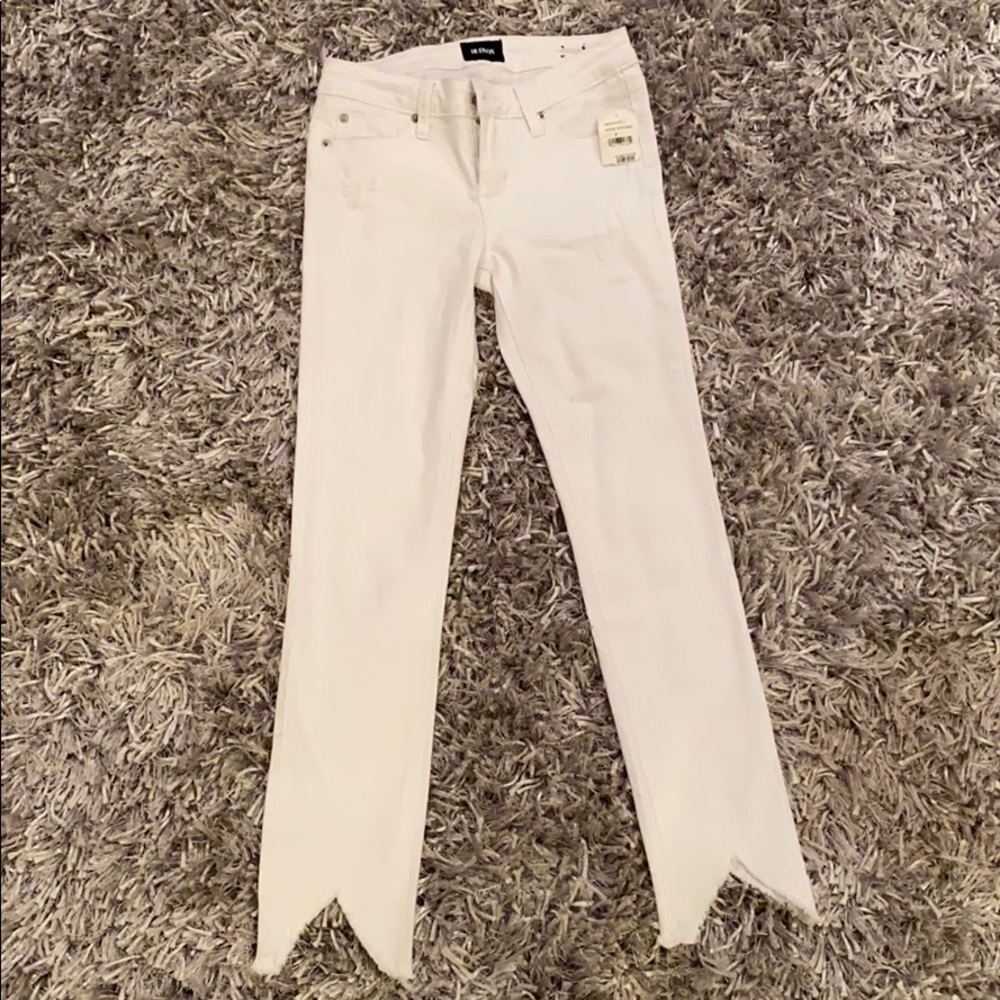 White Girl’s Hudson jeans